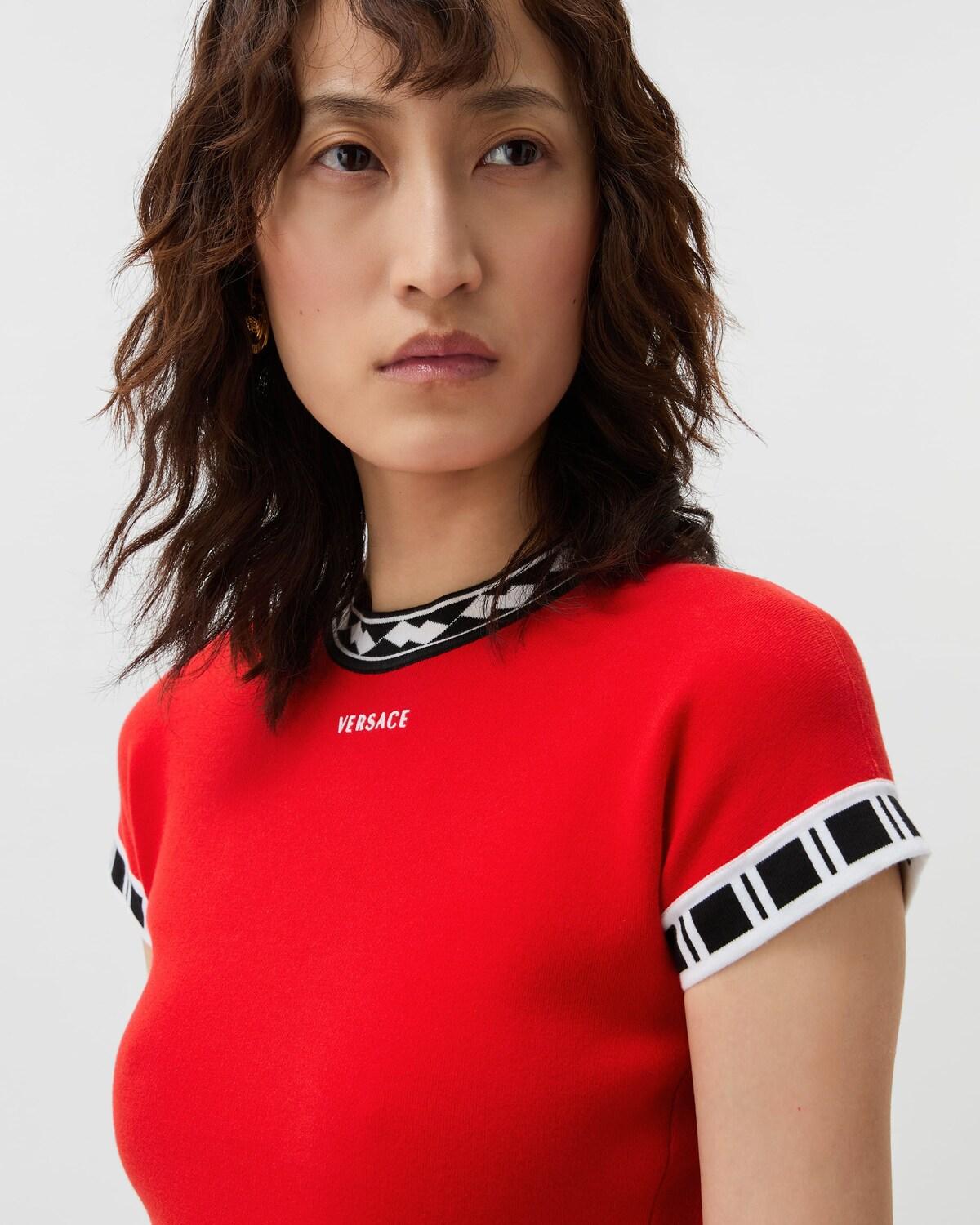 Cotton Knit Mini Dress - Image 5