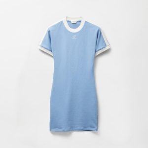 Embroidered Logo Stretch-Cotton Jersey Mini Dress