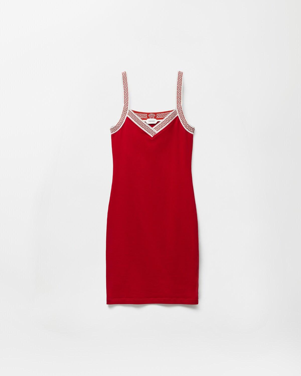 Jacquard Stretch Cotton-Jersey Mini Dress