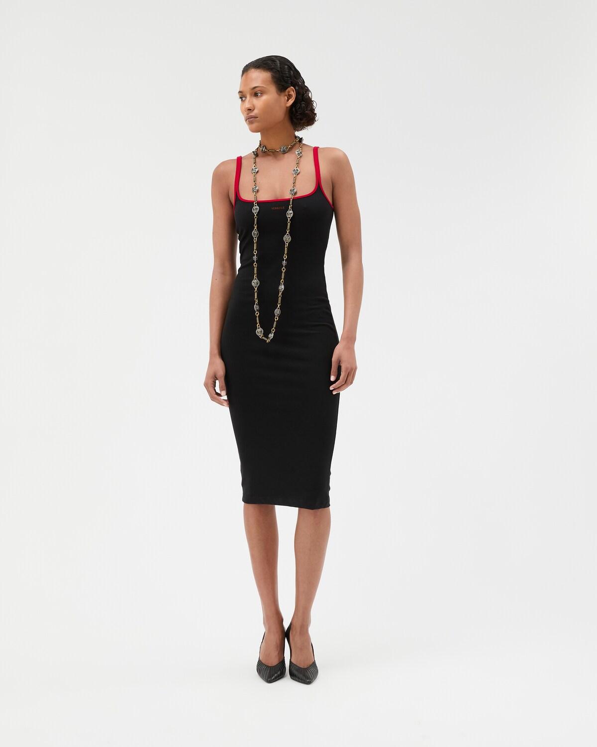 Embroidered Stretch Cotton-Jersey Midi Dress - Image 2