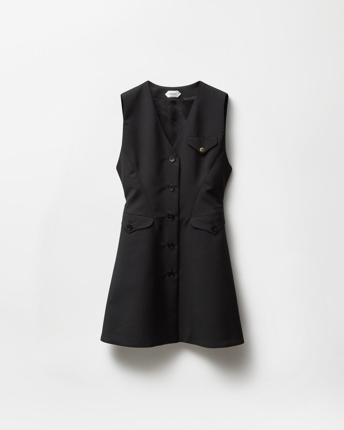 Wool-Mohair Mini Dress