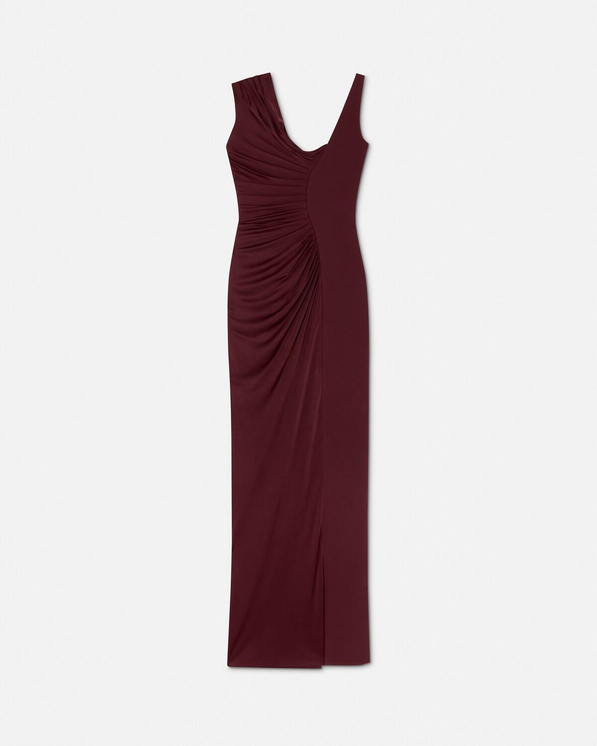 Viscose Liquid Jersey Draped Gown - Image 3