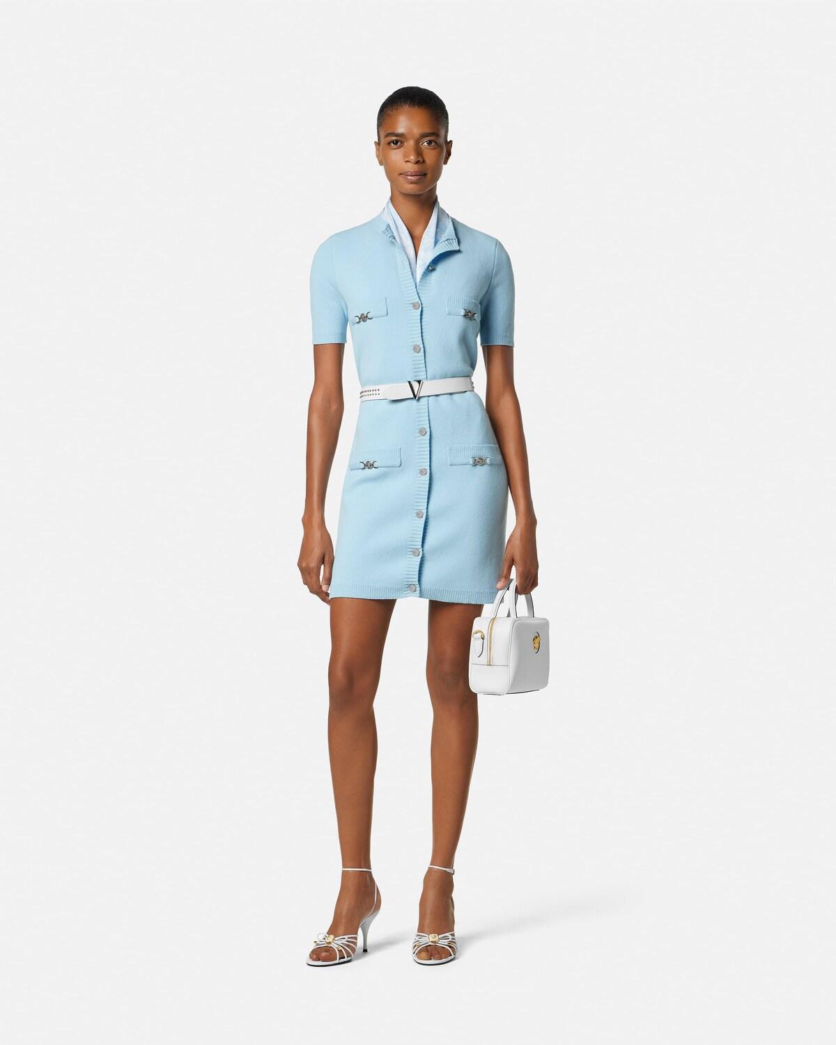 Wool-Cashmere Knit Shirt Dress - Image 2