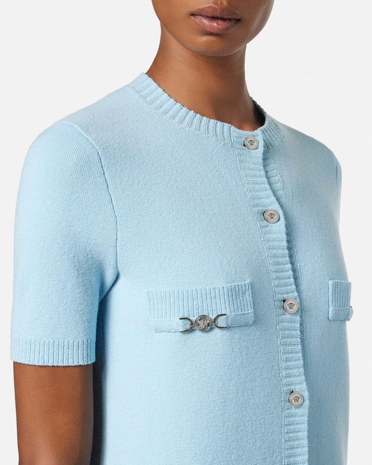 Wool-Cashmere Knit Shirt Dress - Image 3