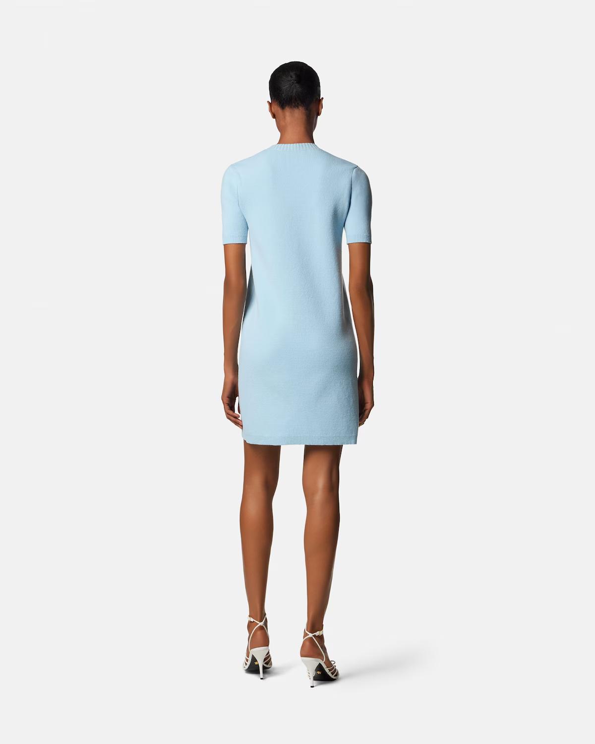Wool-Cashmere Knit Shirt Dress - Image 5