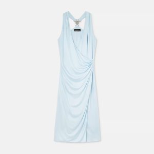 Viscose-Jersey Midi Dress