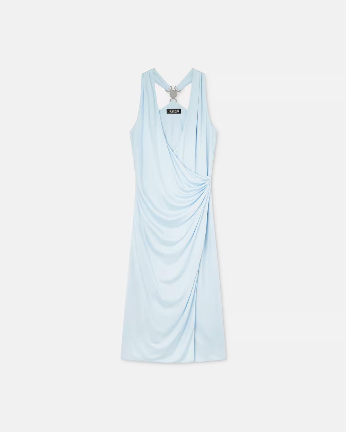 Viscose-Jersey Midi Dress