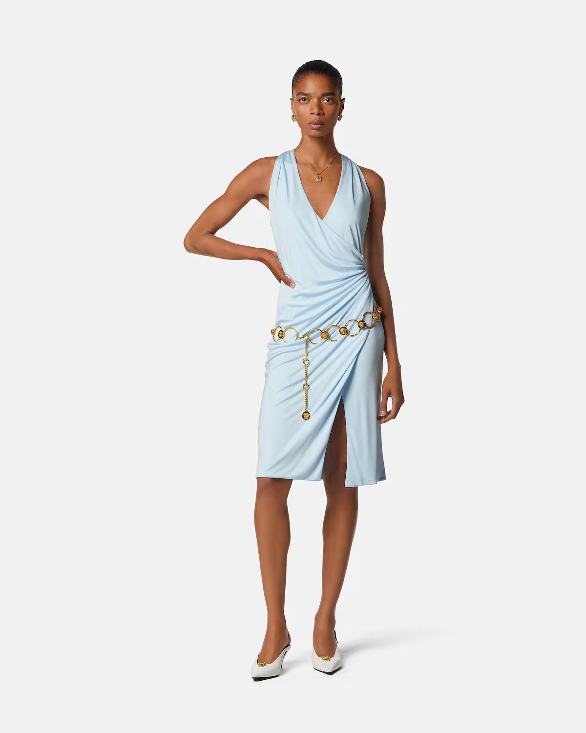 Viscose-Jersey Midi Dress - Image 2