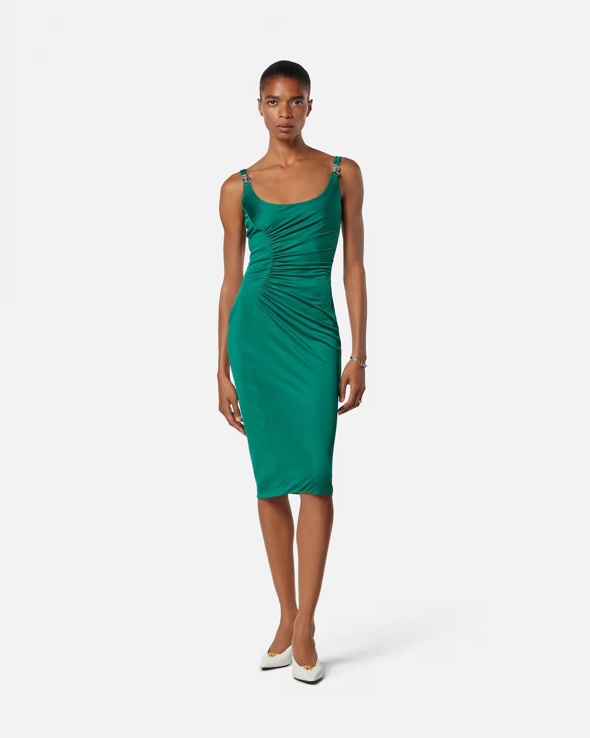 Viscose-Jersey Midi Dress - Image 4