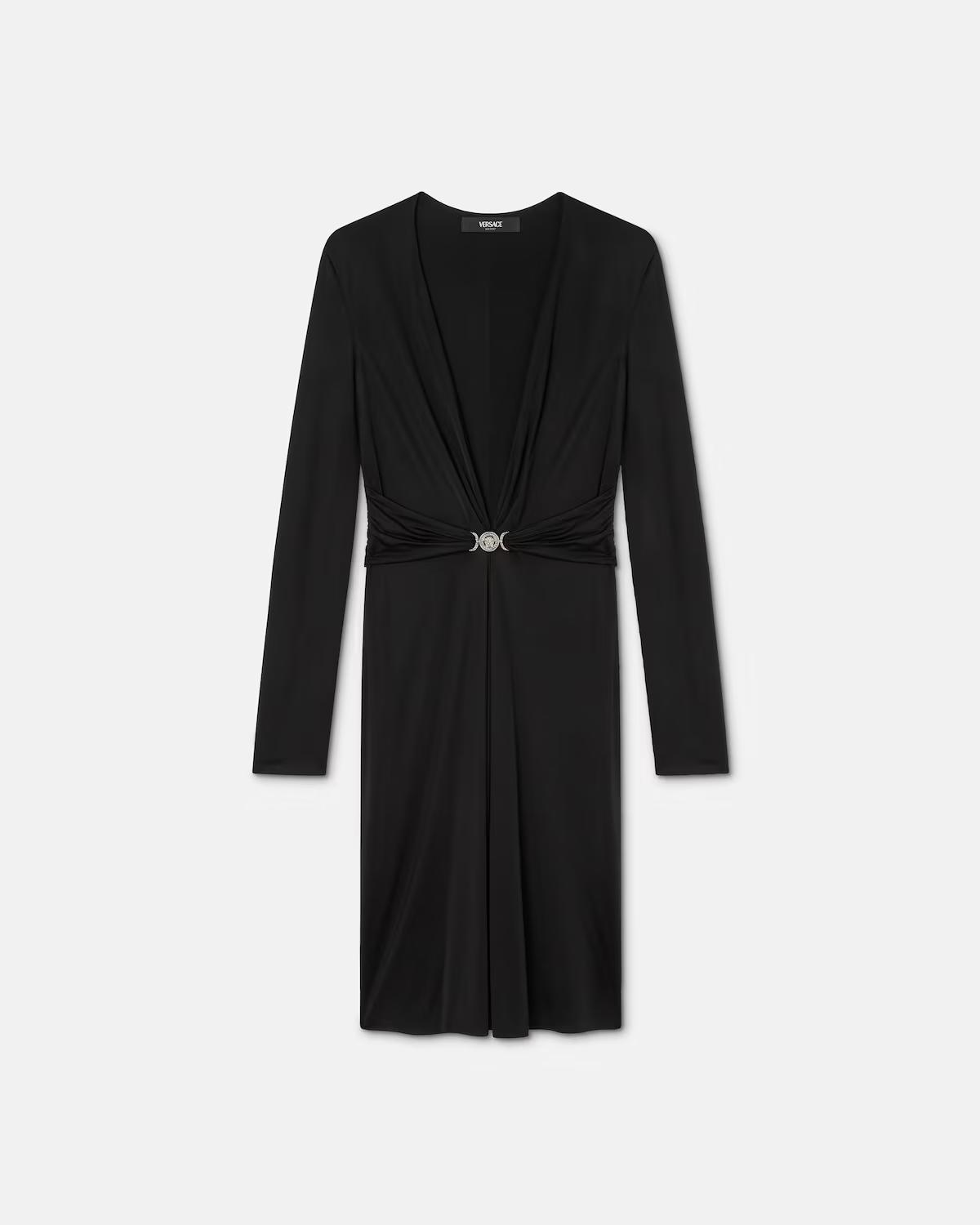 Viscose-Jersey Midi Dress