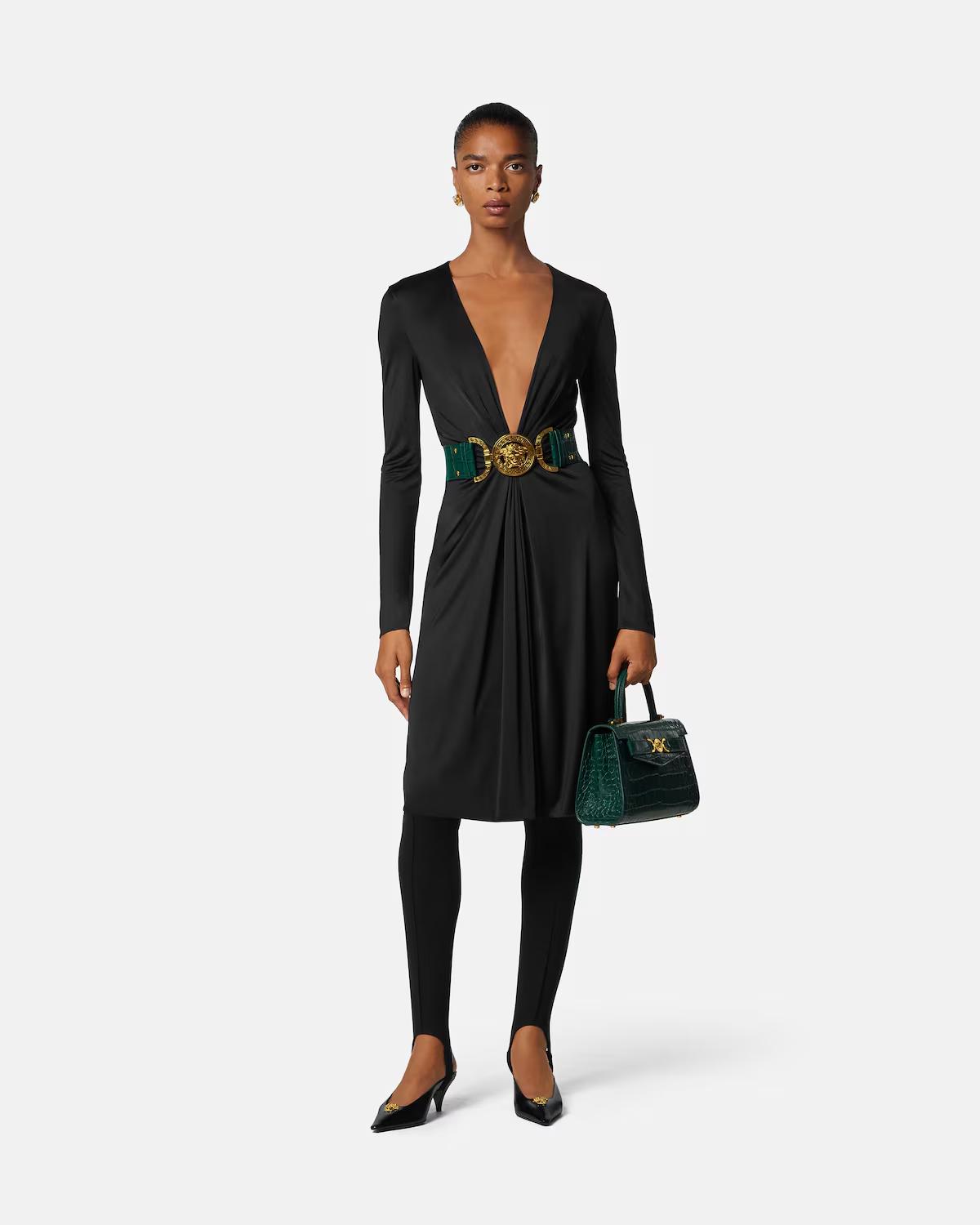Viscose-Jersey Midi Dress - Image 2