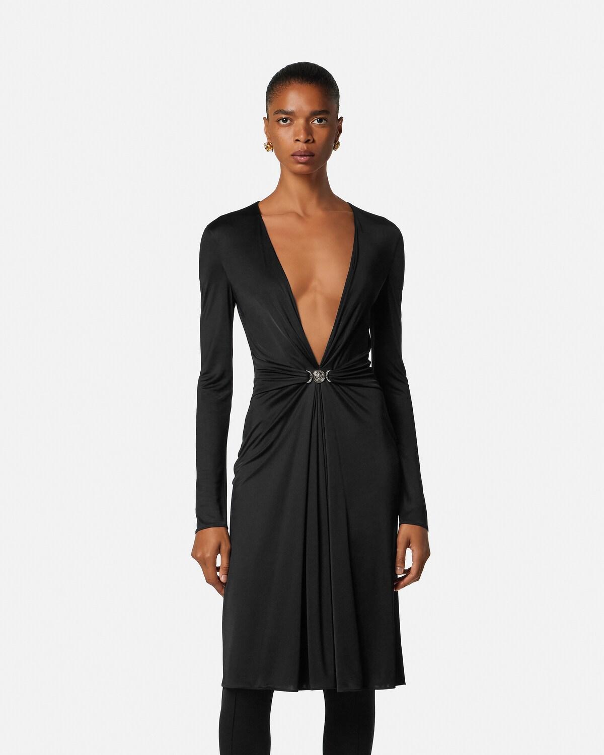 Viscose-Jersey Midi Dress - Image 4