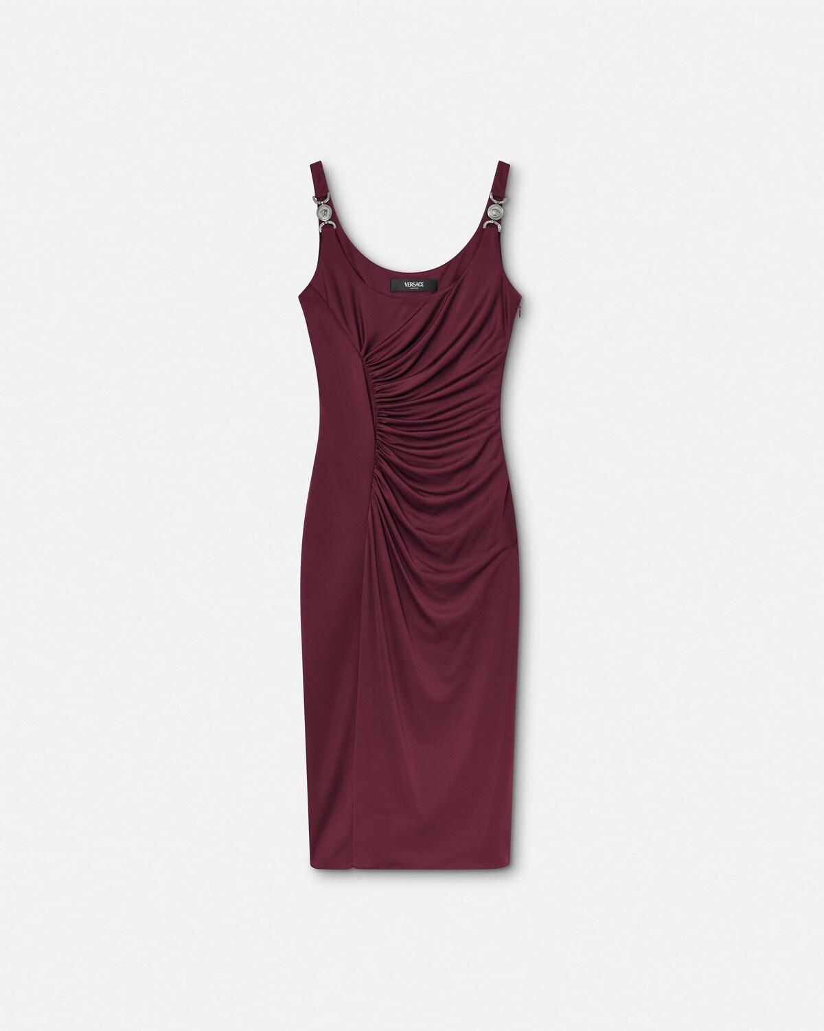Viscose-Jersey Midi Dress