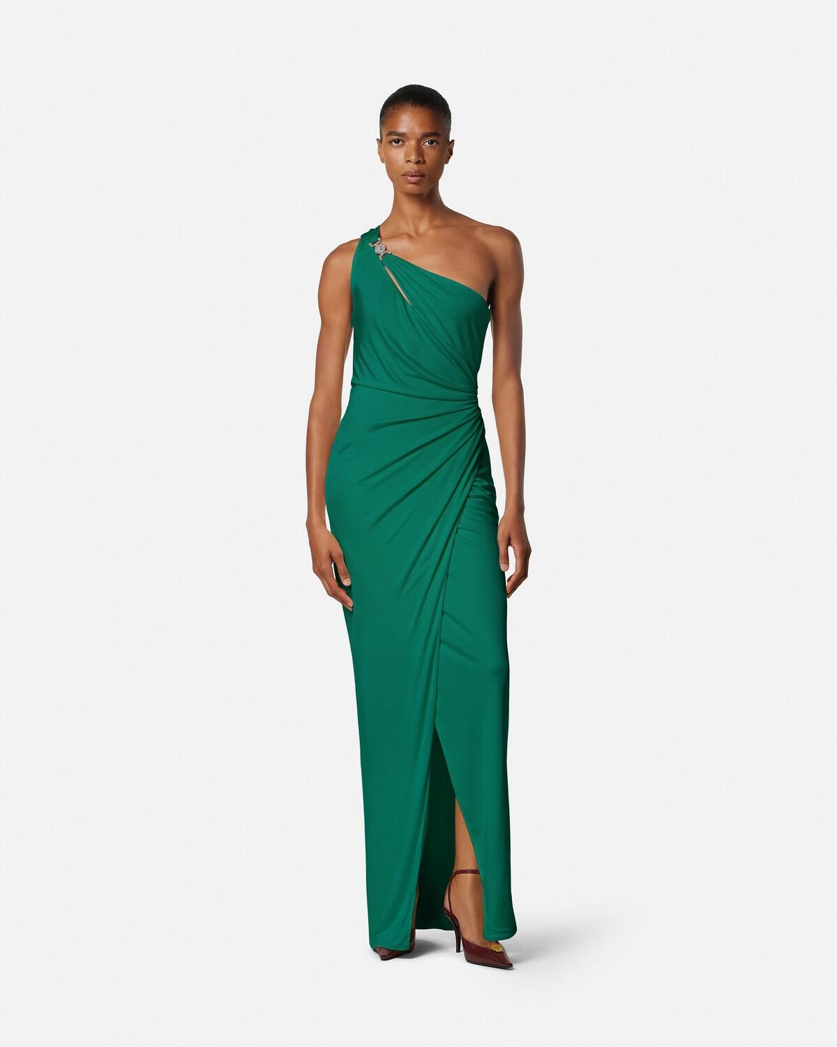 Viscose-Jersey Draped Gown - Image 2