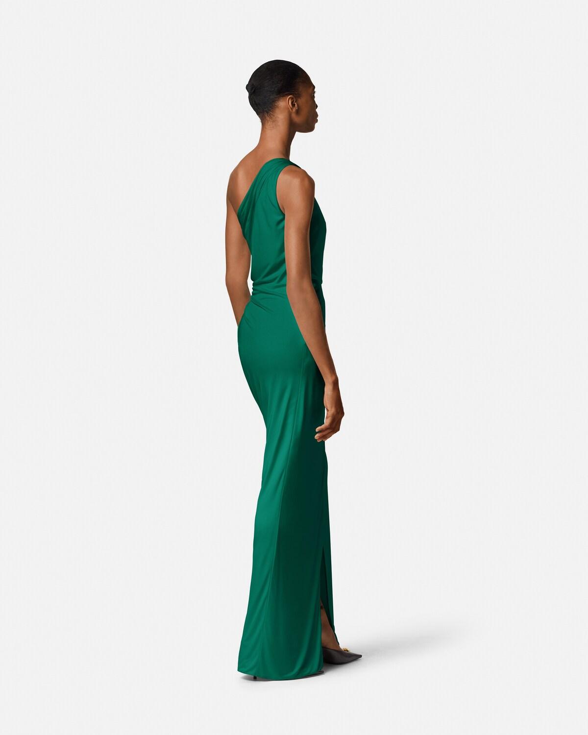 Viscose-Jersey Draped Gown - Image 5