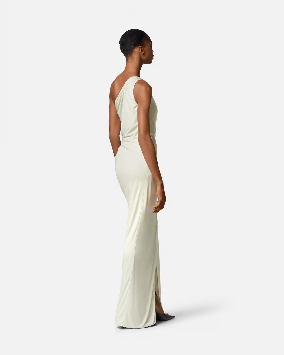Viscose-Jersey Draped Gown - Image 5