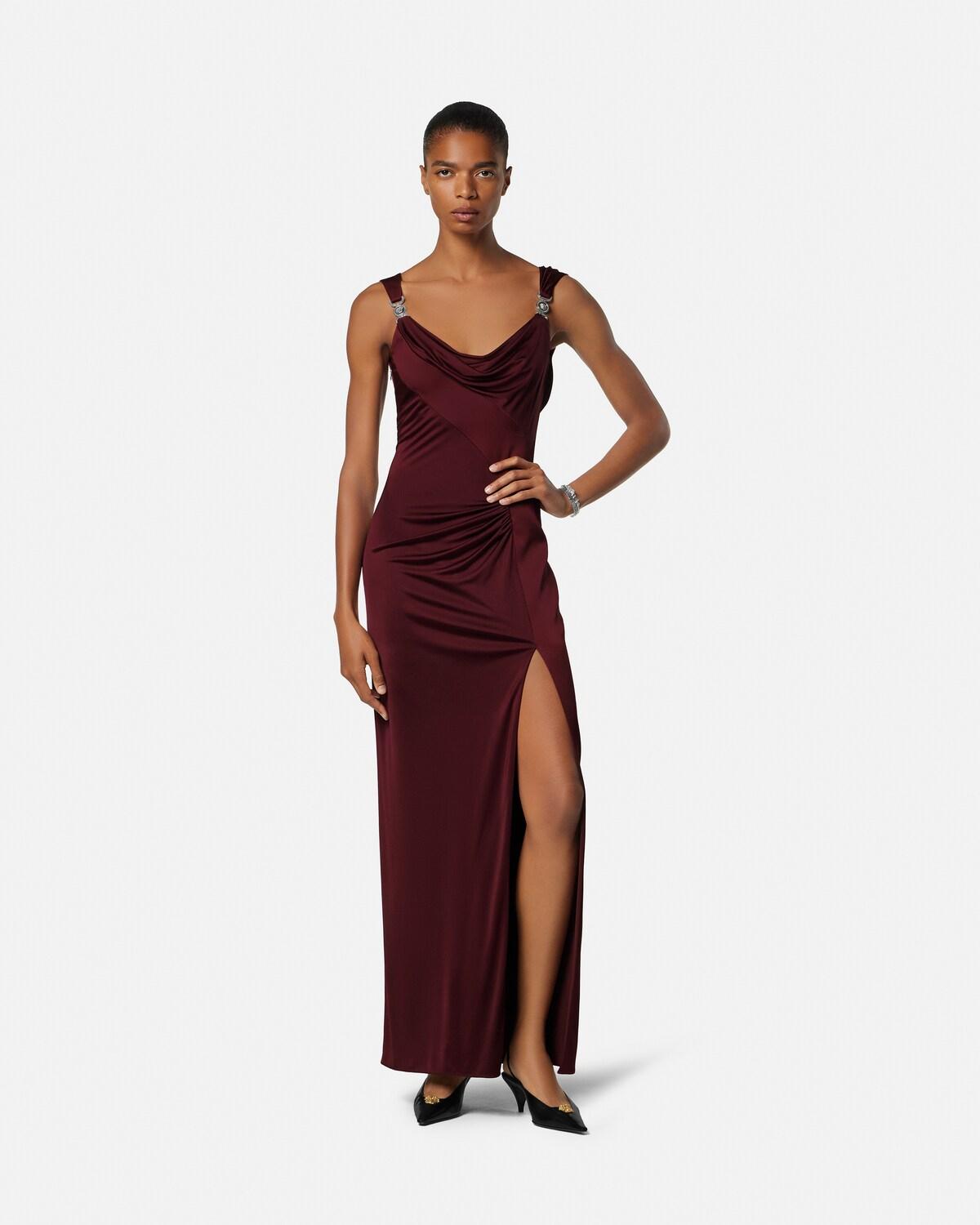 Viscose-Jersey Draped Gown - Image 2