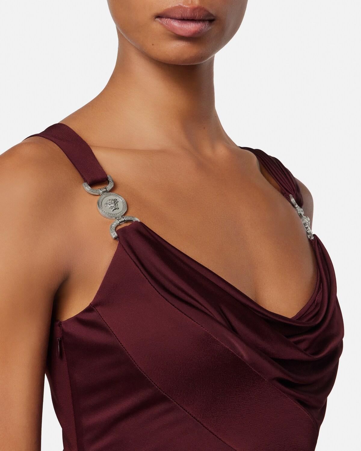 Viscose-Jersey Draped Gown - Image 3