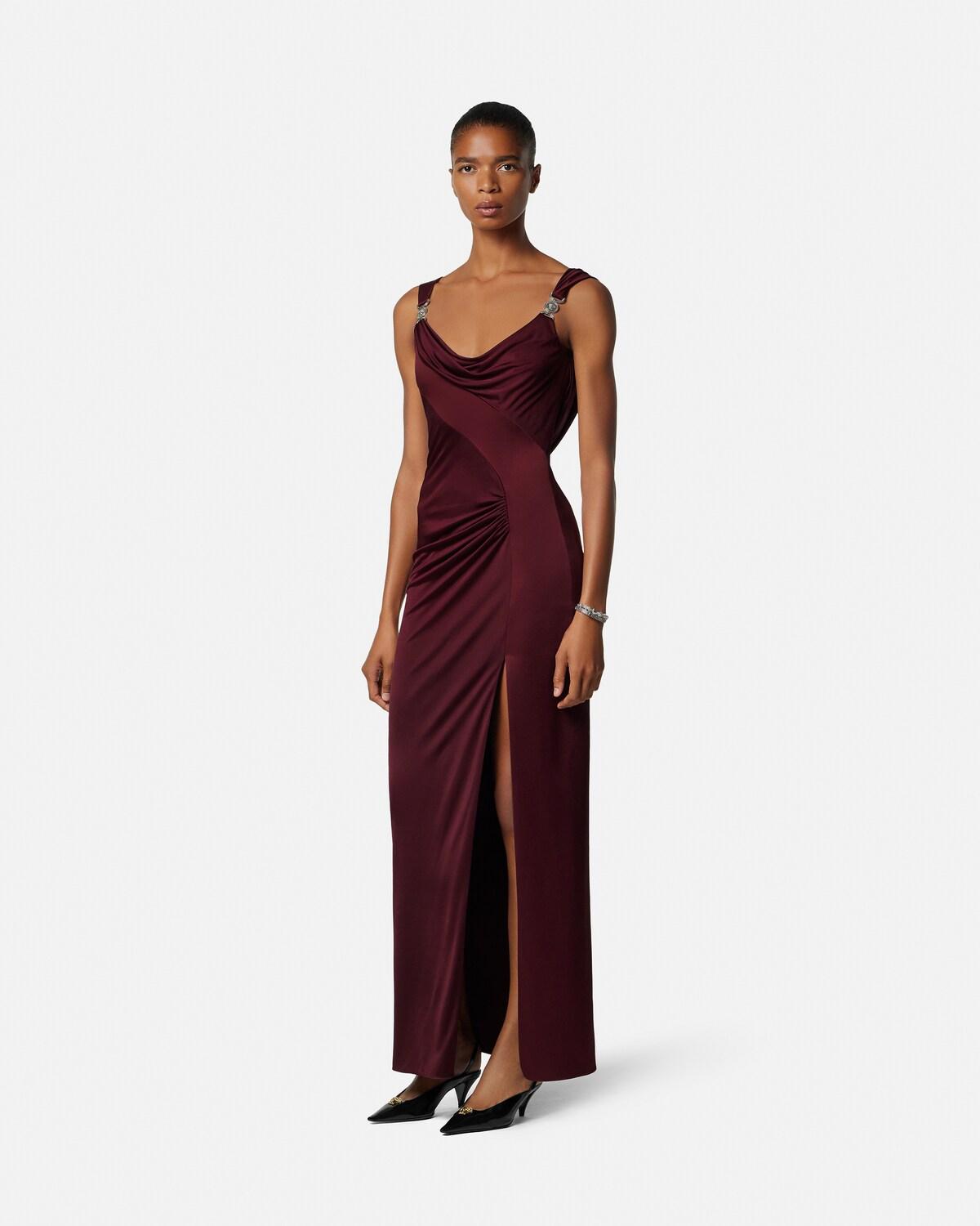 Viscose-Jersey Draped Gown - Image 4