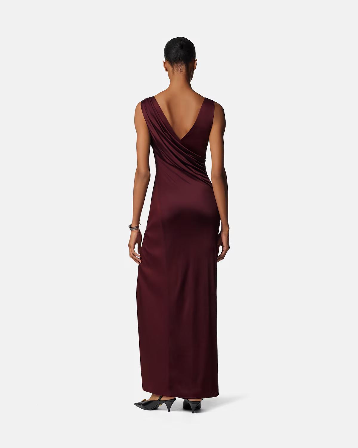 Viscose-Jersey Draped Gown - Image 5