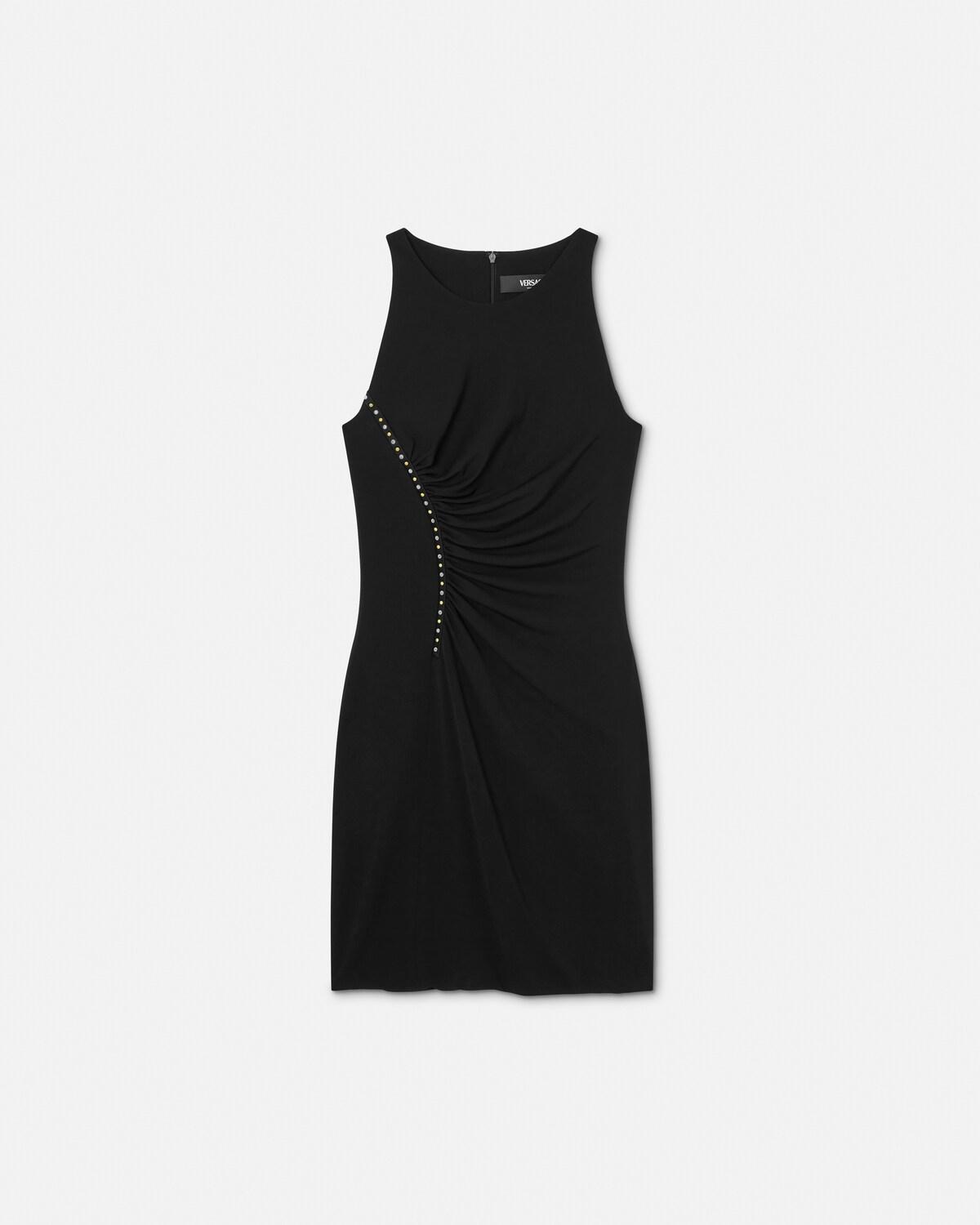 Stretch Cr??pe Jersey Mini Dress