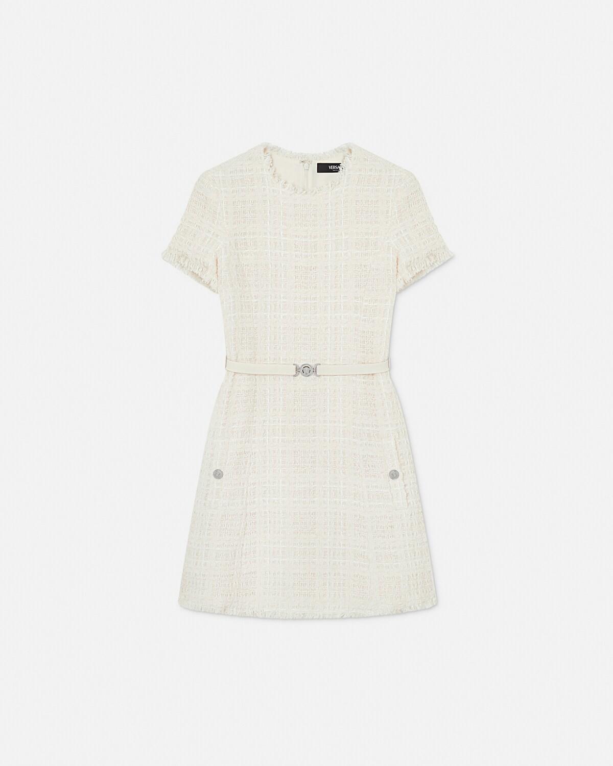 Tweed Cotton Mini Dress