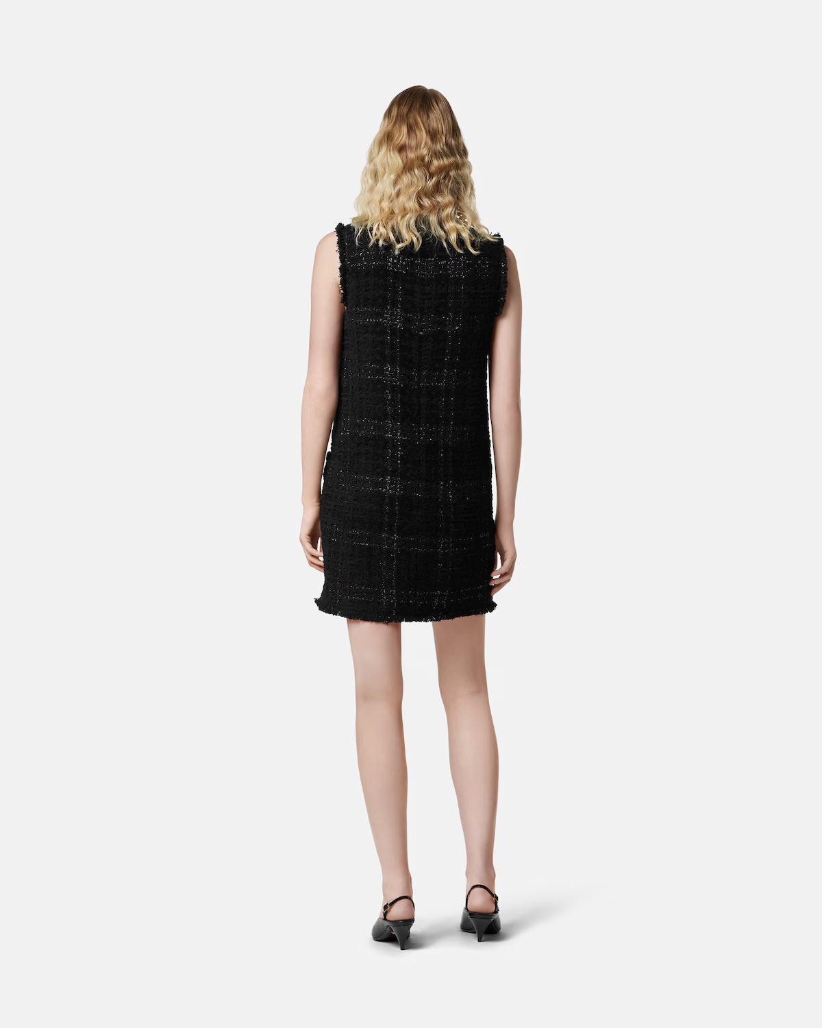 Tweed Cotton Mini Dress - Image 5