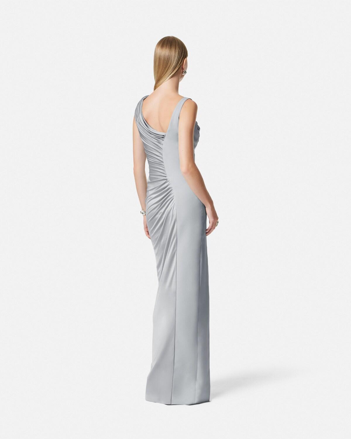 Viscose Liquid Jersey Draped Gown - Image 4