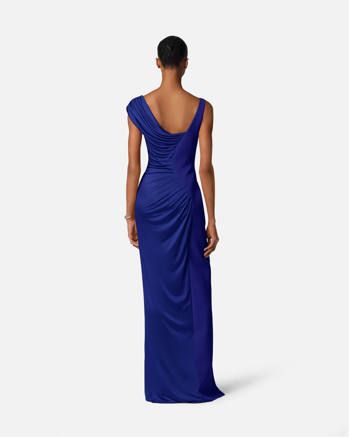 Viscose Liquid Jersey Draped Gown - Image 5