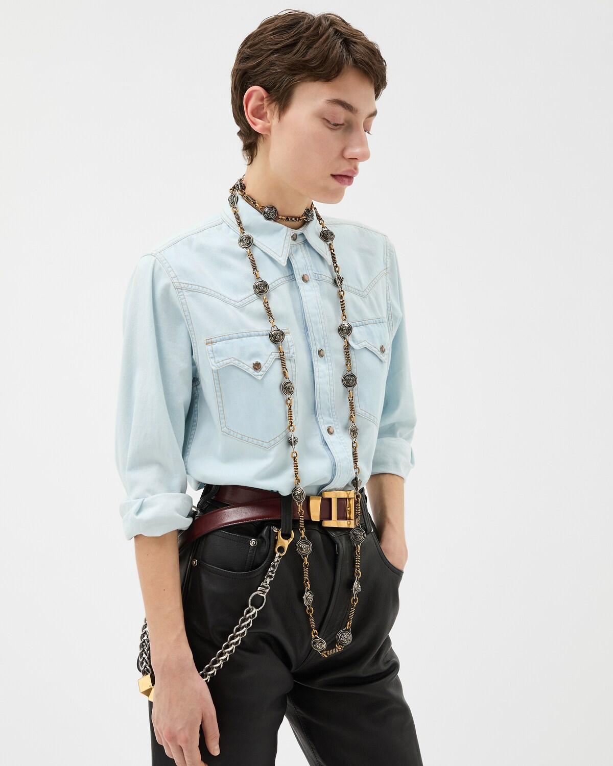 Denim Chambray Shirt - Image 4