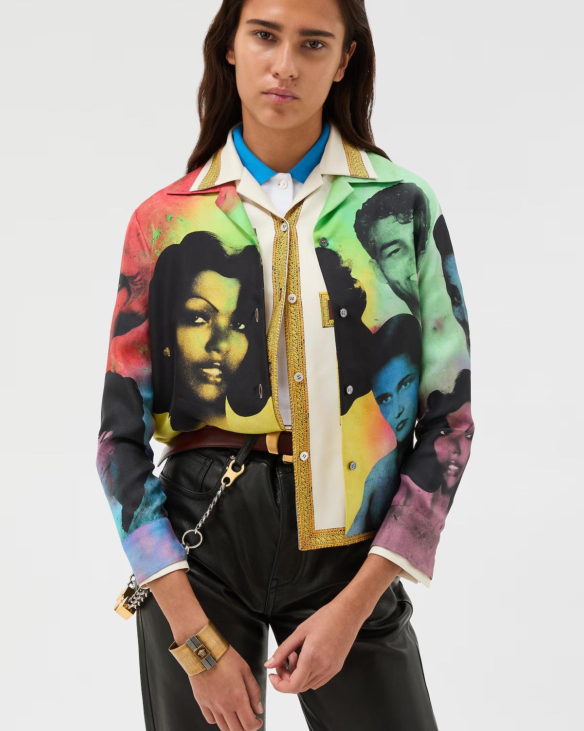 Printed Silk Twill Shirt - Image 2
