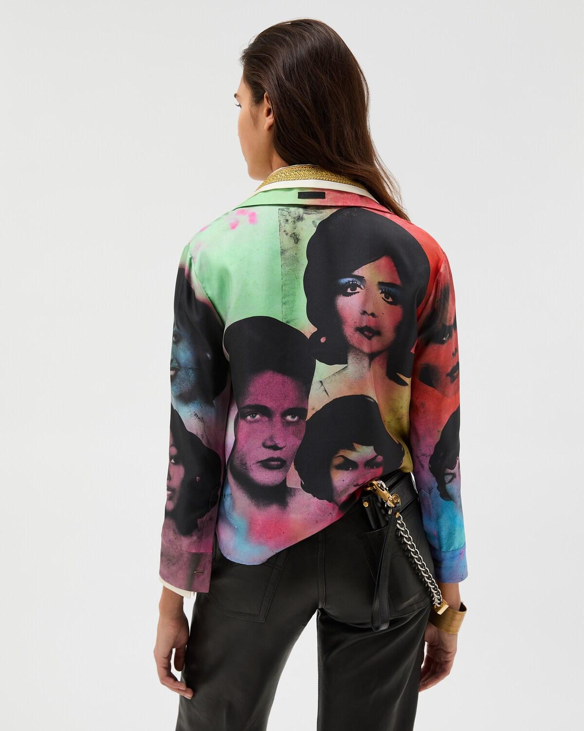 Printed Silk Twill Shirt - Image 3
