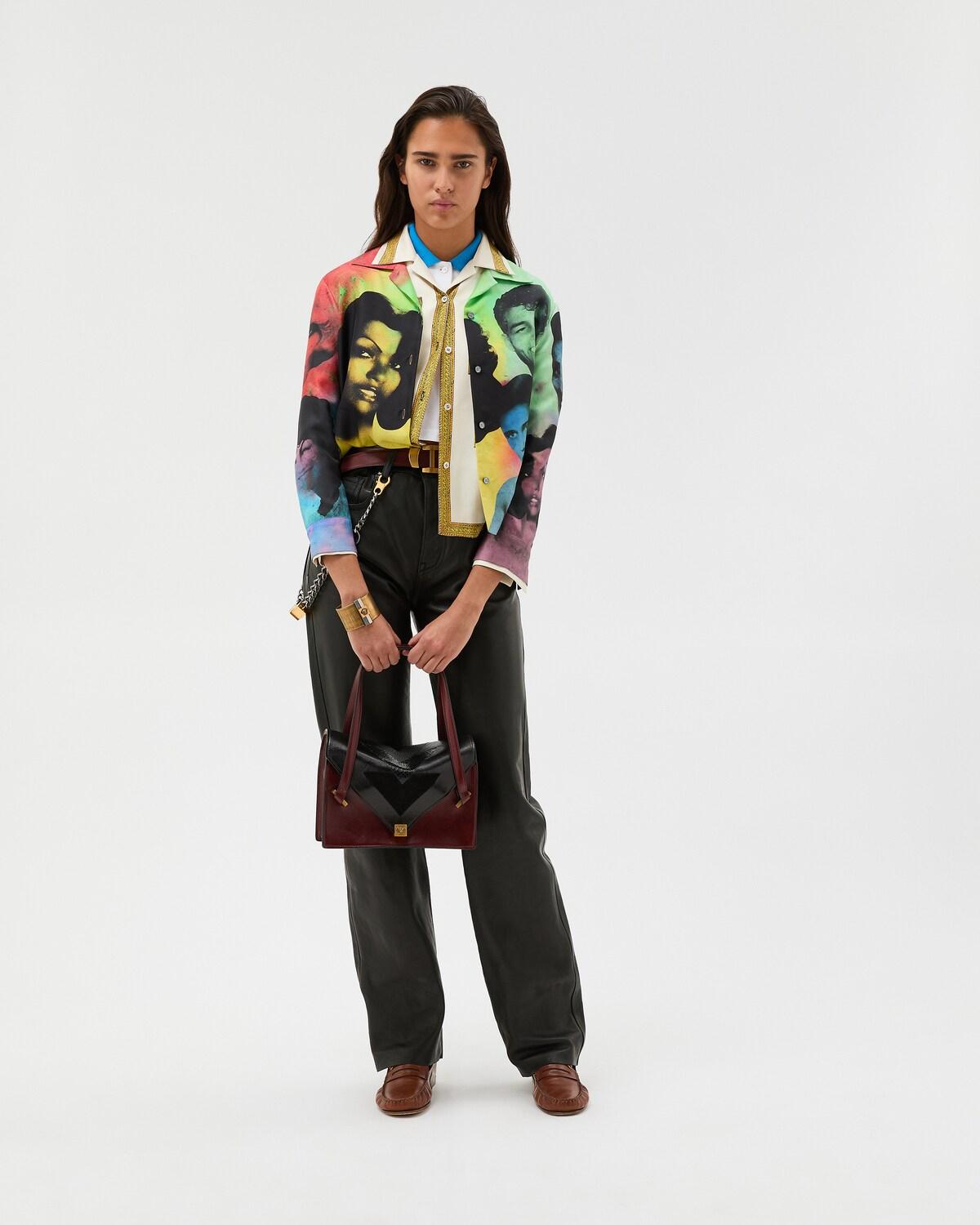 Printed Silk Twill Shirt - Image 6