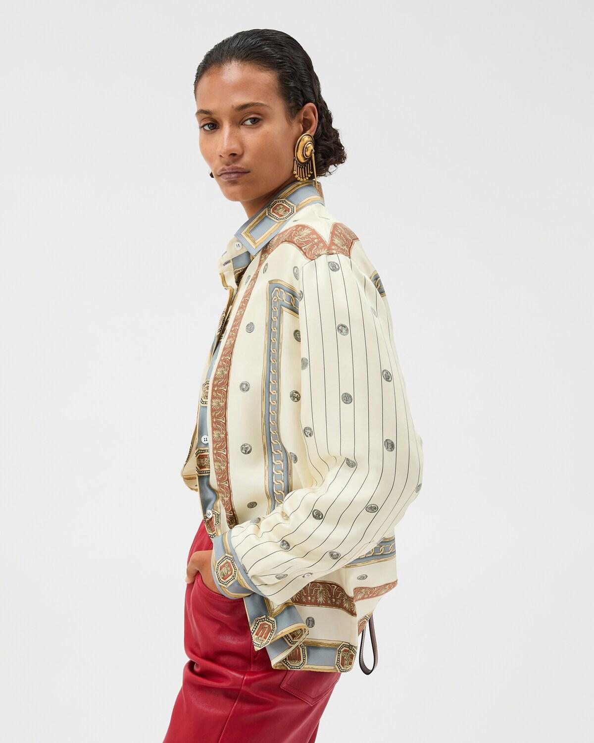 Printed Silk Twill Shirt - Image 4
