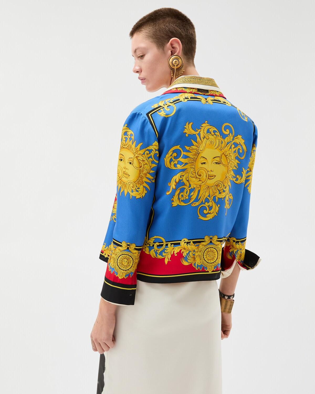 Printed Silk Twill Shirt - Image 3