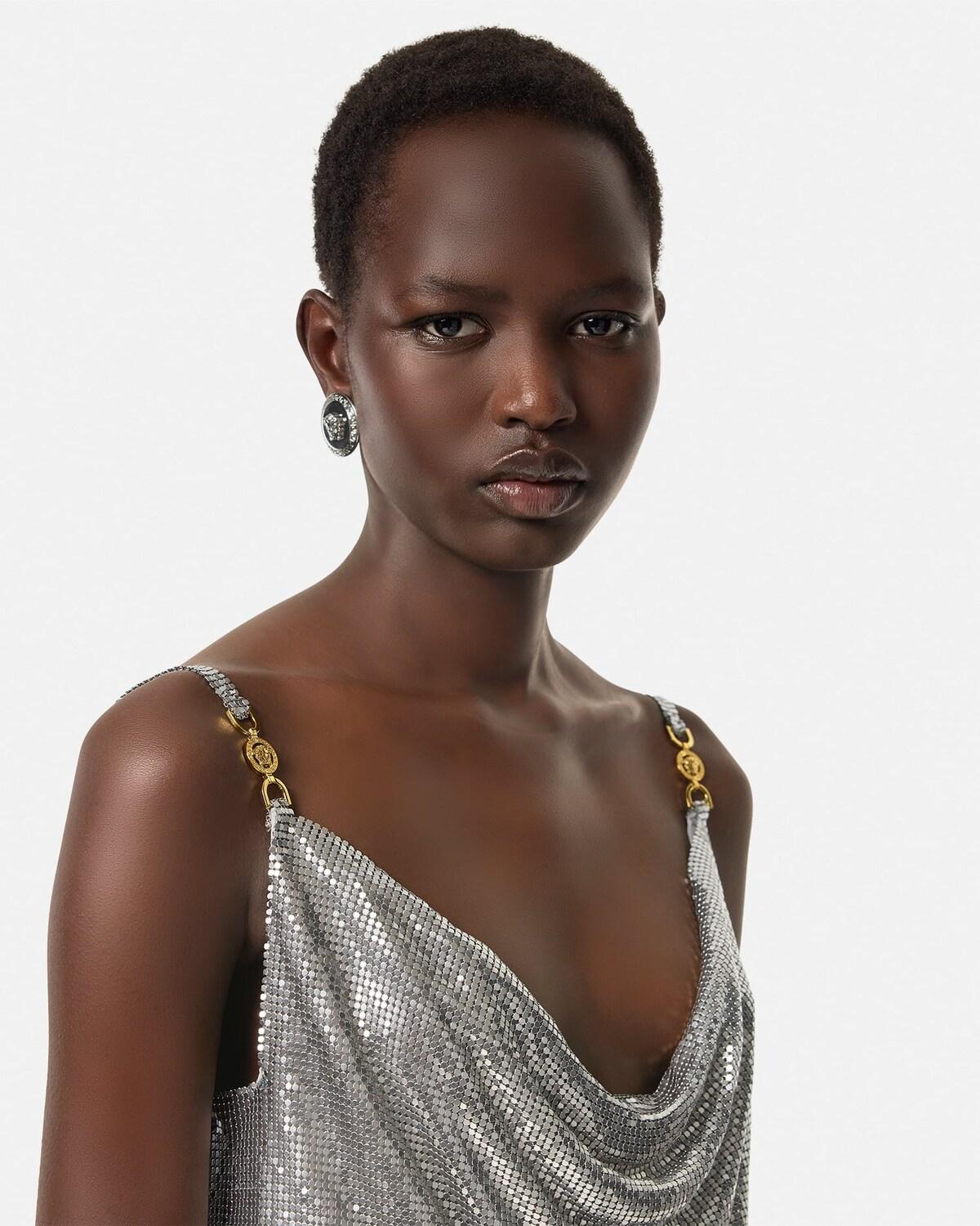 Metal Mesh Camisole Top - Image 3