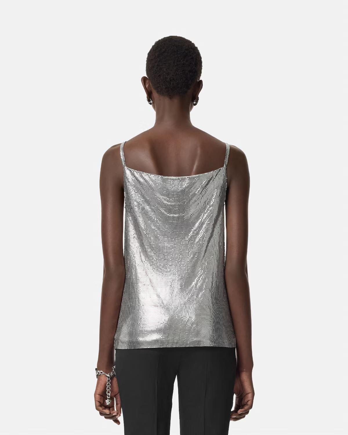 Metal Mesh Camisole Top - Image 5