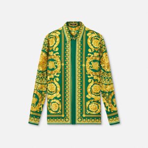 Printed Silk Shirt