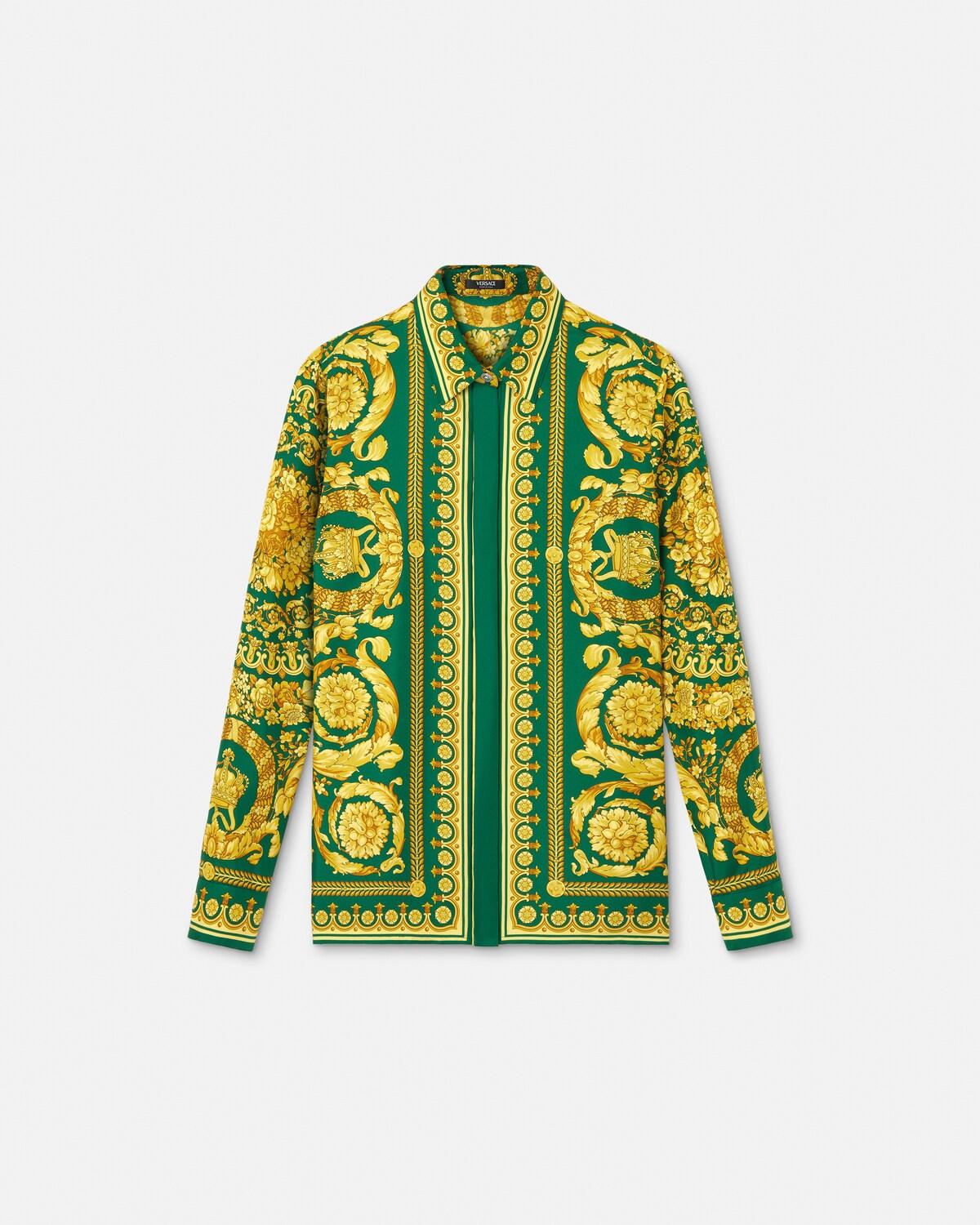 Printed Silk Shirt