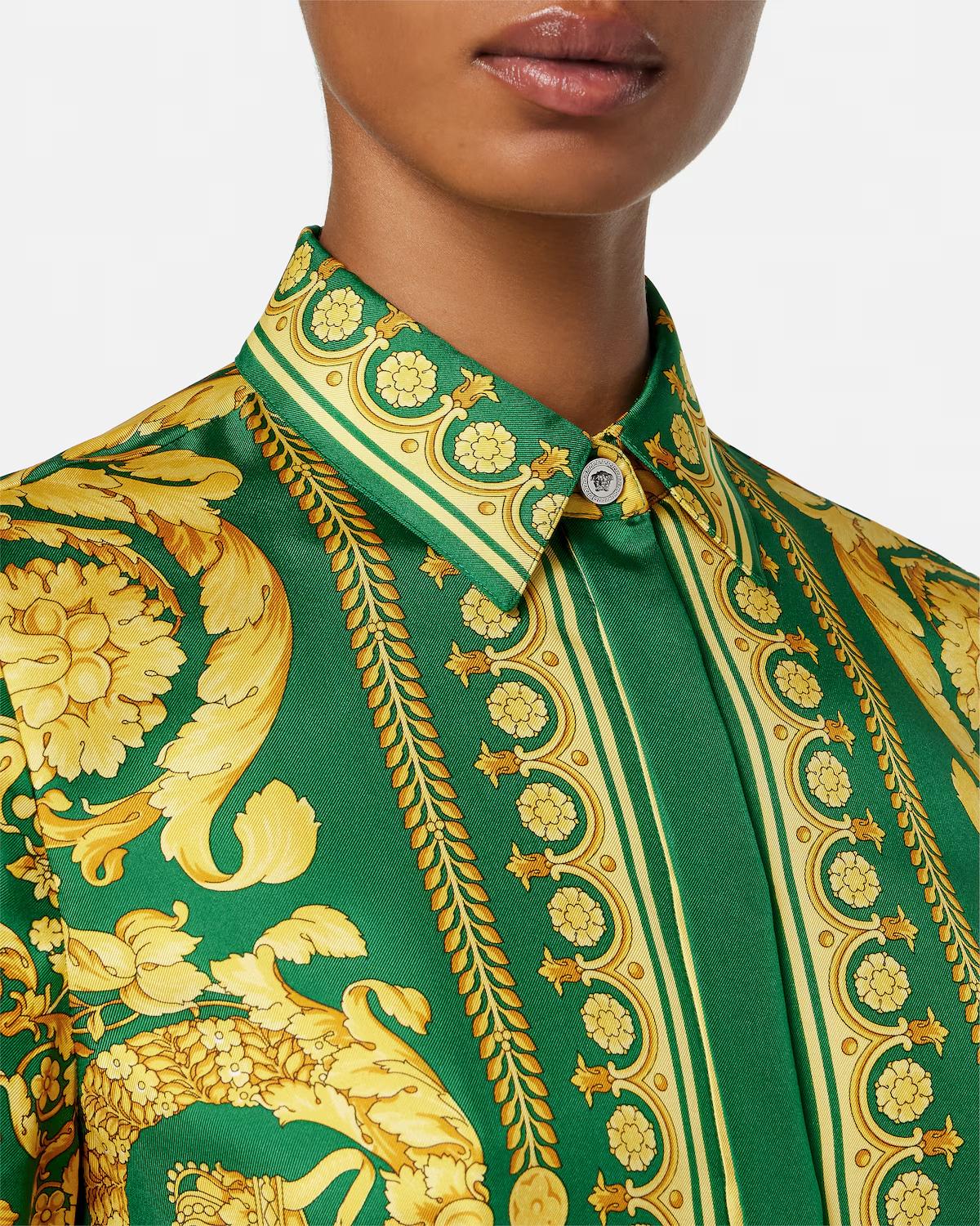 Printed Silk Shirt - Image 3