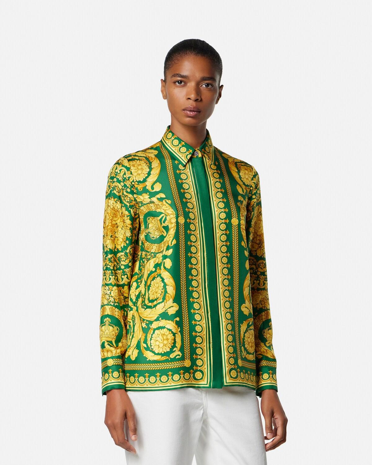 Printed Silk Shirt - Image 4