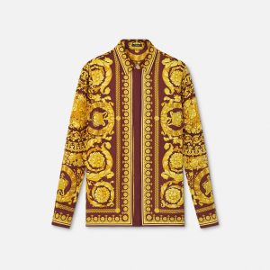 Printed Silk Shirt