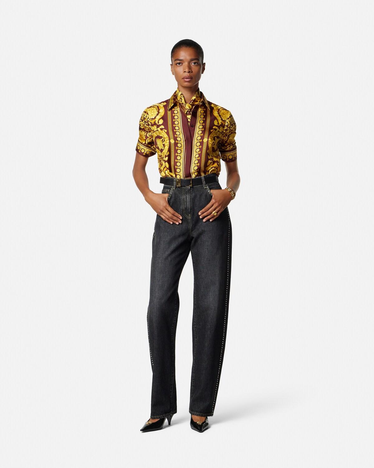 Printed Silk Shirt - Image 2