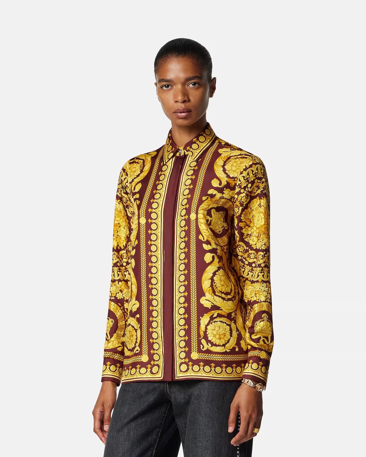 Printed Silk Shirt - Image 4