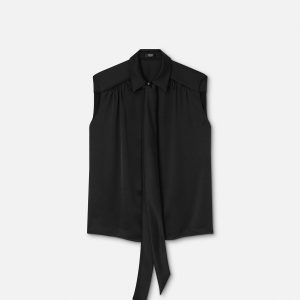 Satin Lavalli??re Shirt