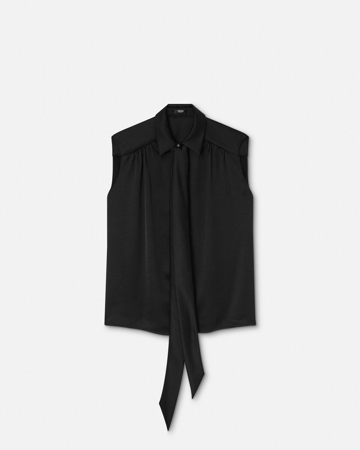 Satin Lavalli??re Shirt