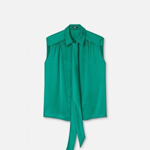 Satin Lavalli??re Shirt