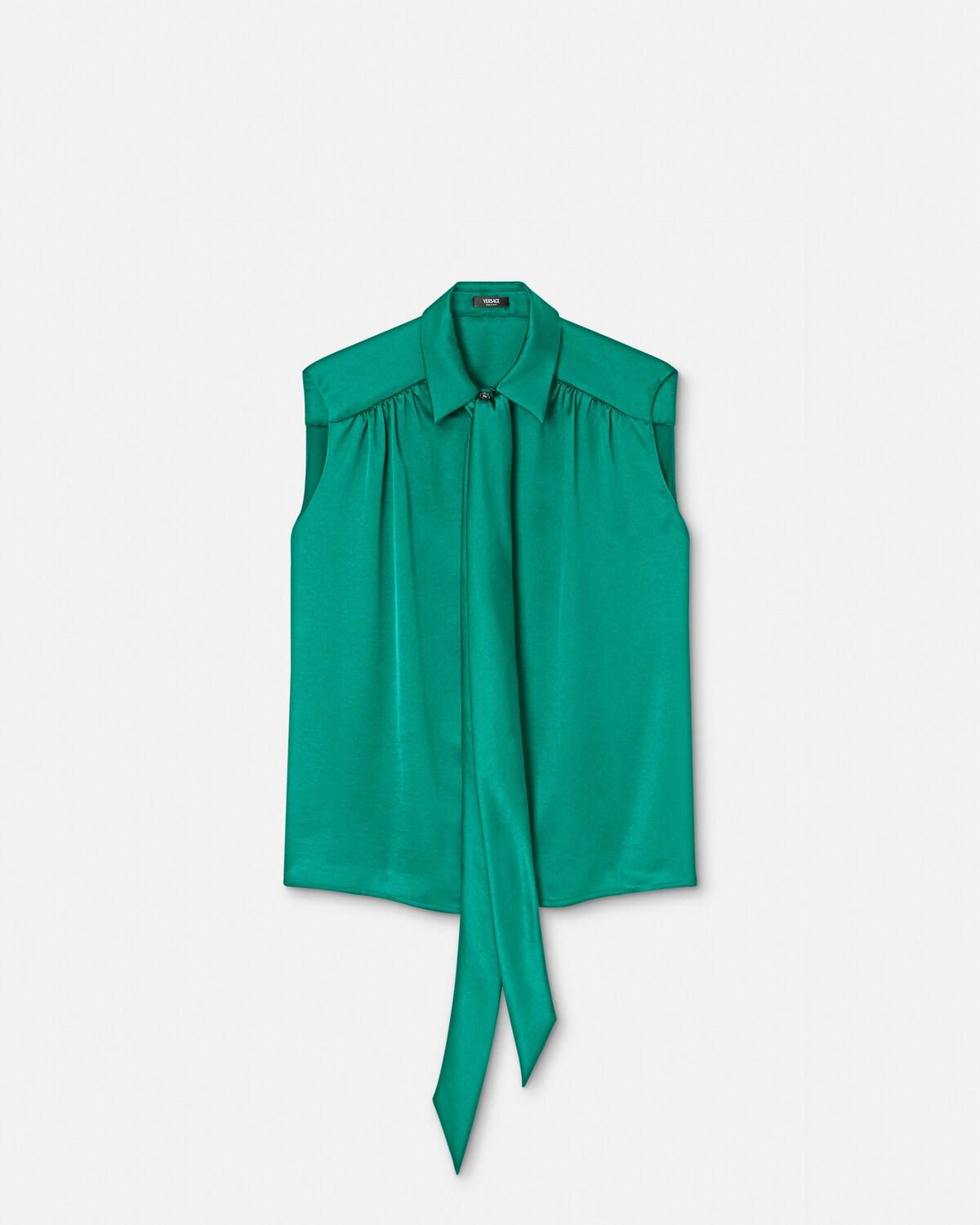 Satin Lavalli??re Shirt