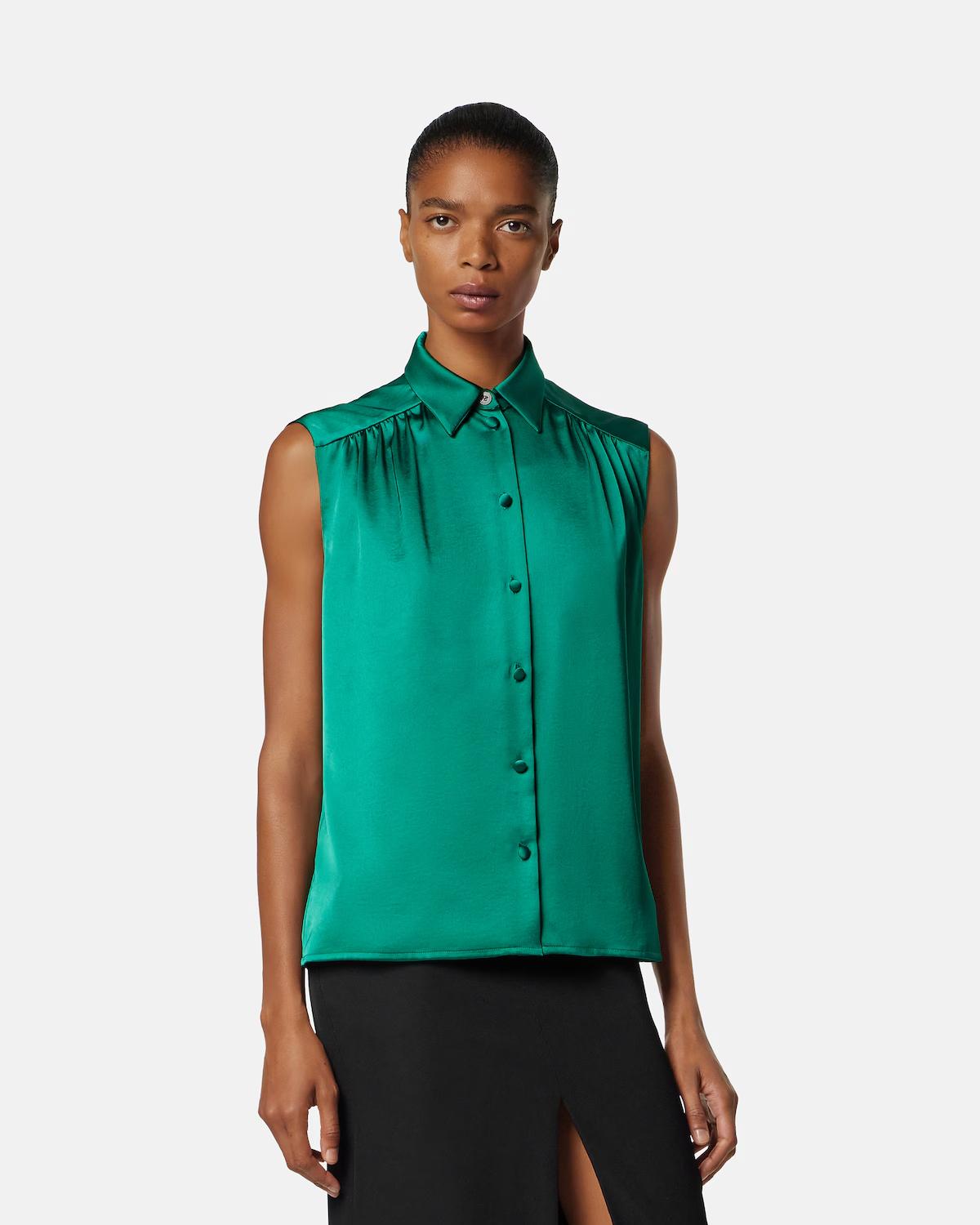 Satin Lavalli??re Shirt - Image 4