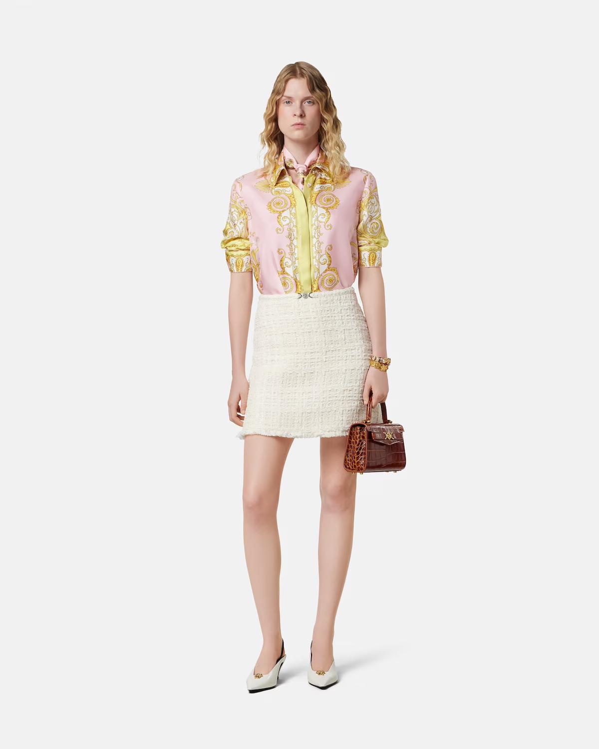 Printed Silk Twill Shirt - Image 2
